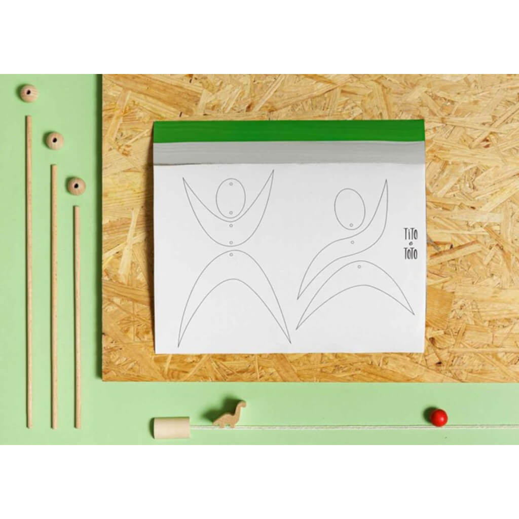 Giostrina Montessori – mobile degli ottaedri DIY set